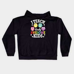 Teach Owls Kids Hoodie